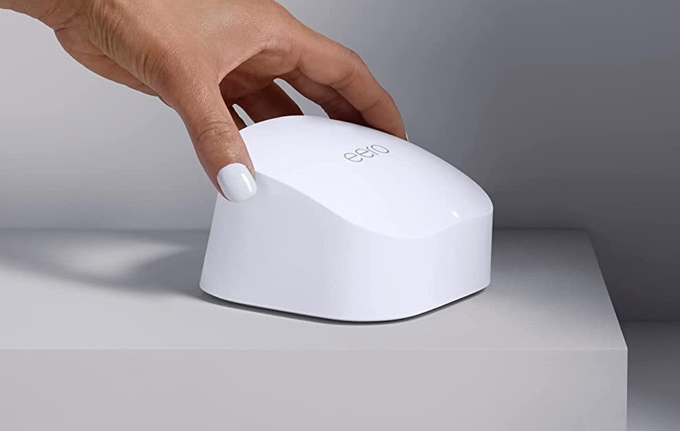 Amazon Eero 6 Dual Band Mesh Wi Fi 6 Router Widget Image Amazon Eero 6 Dual Band Mesh Wi Fi 6 Router Widget Image