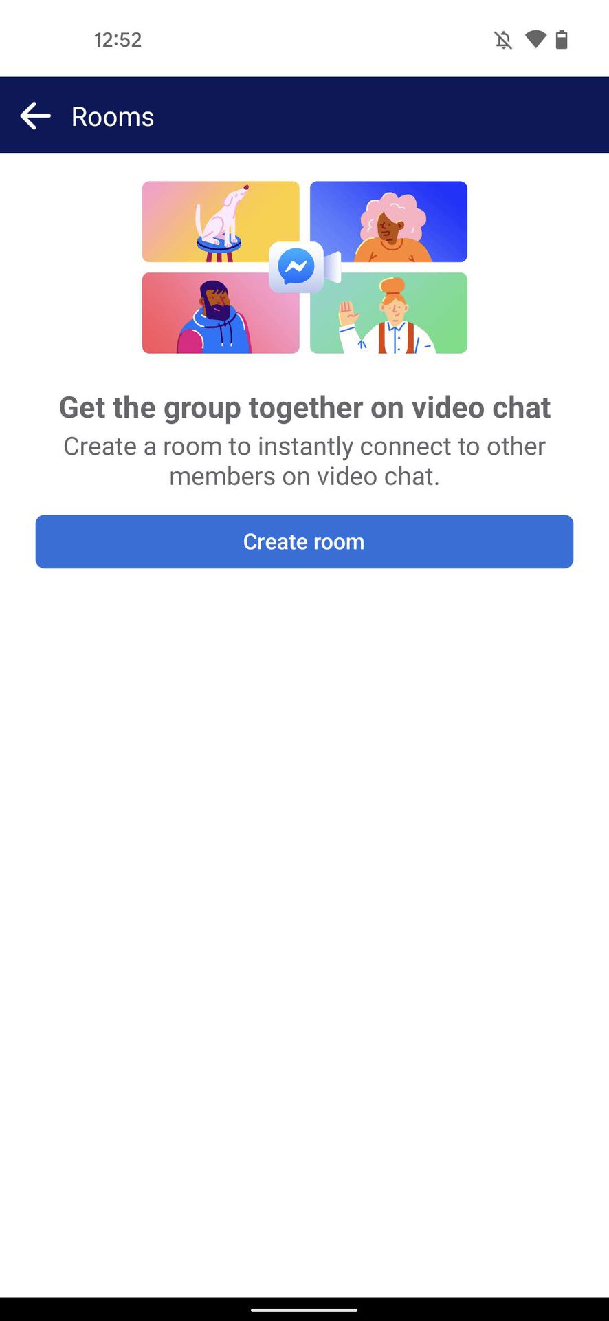 Create Room on Facebook Group 4