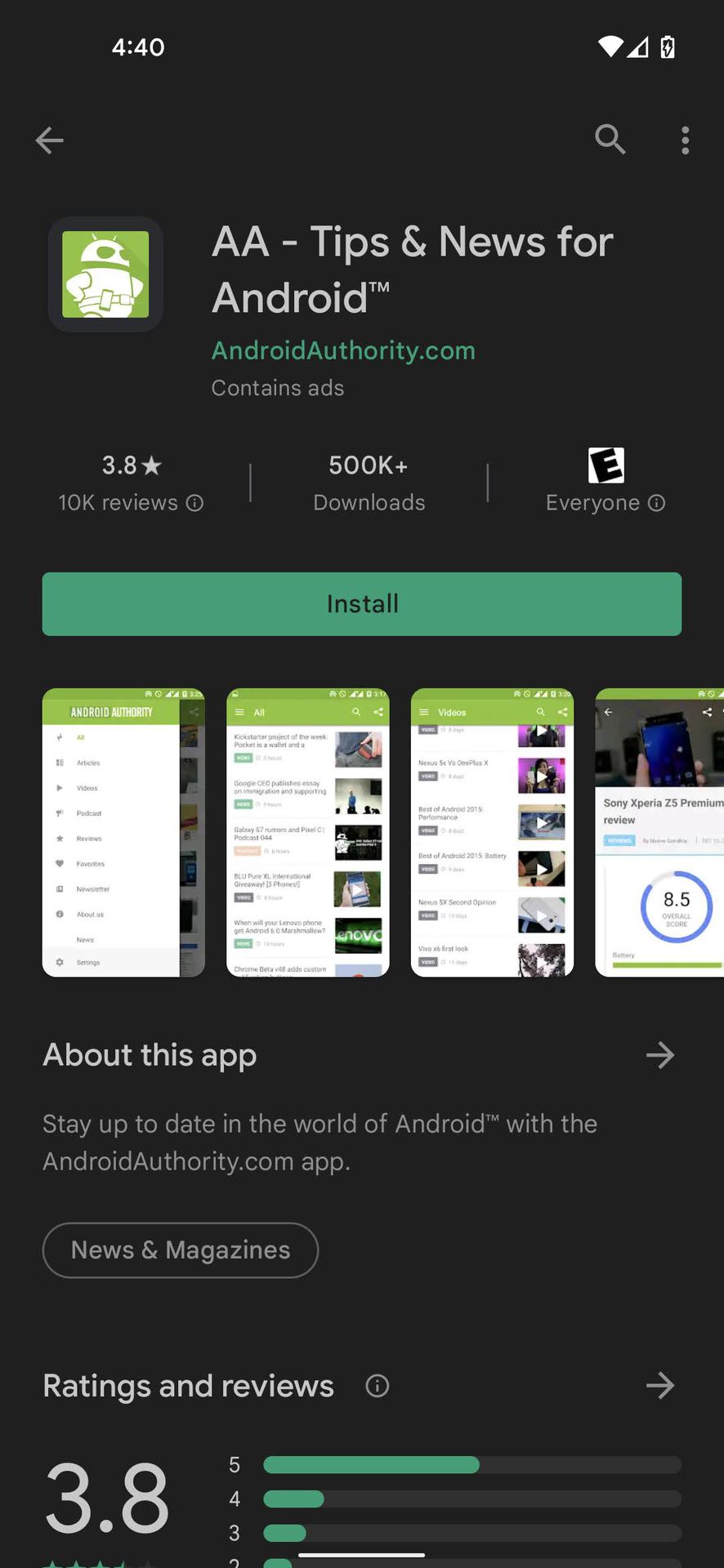 Download apps from Google Play Store 2