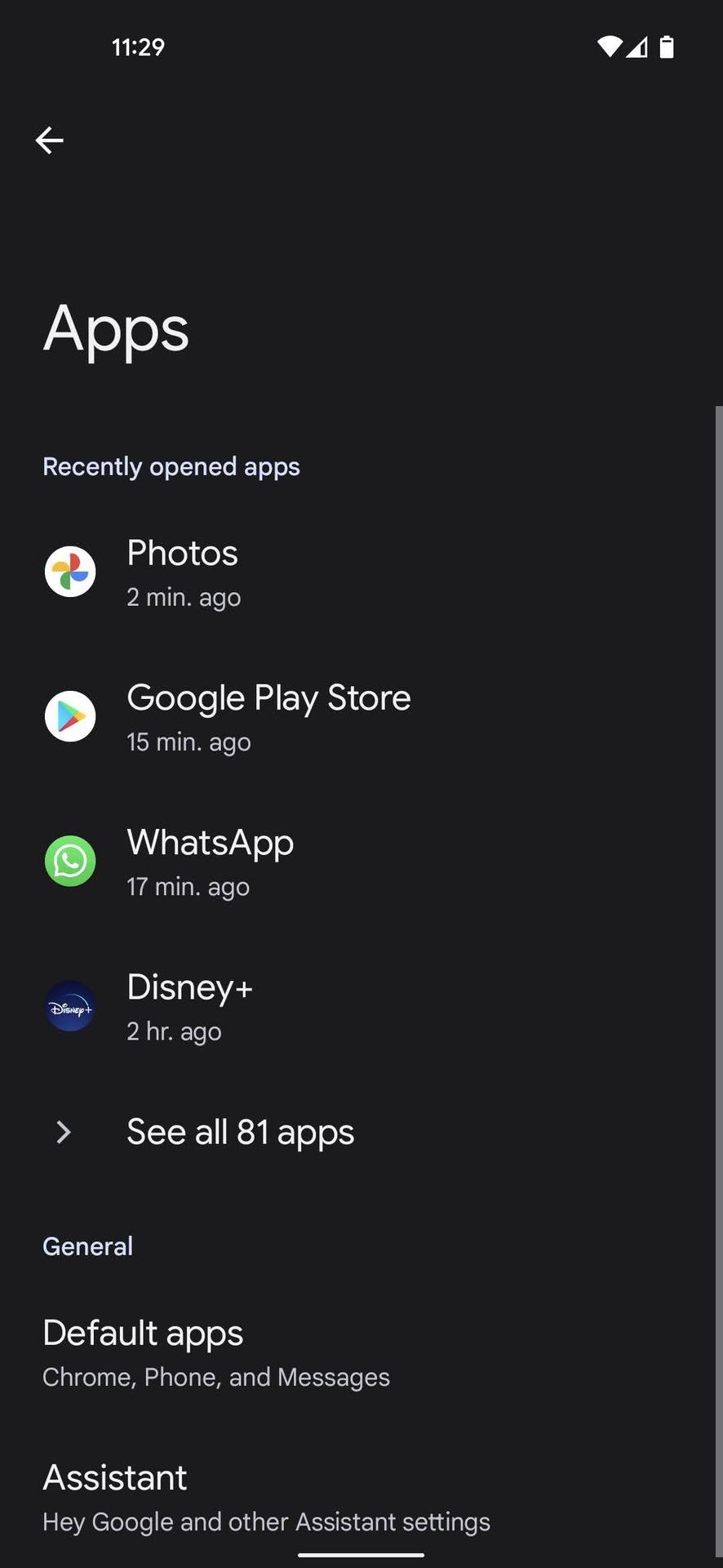 How to disable apps 2