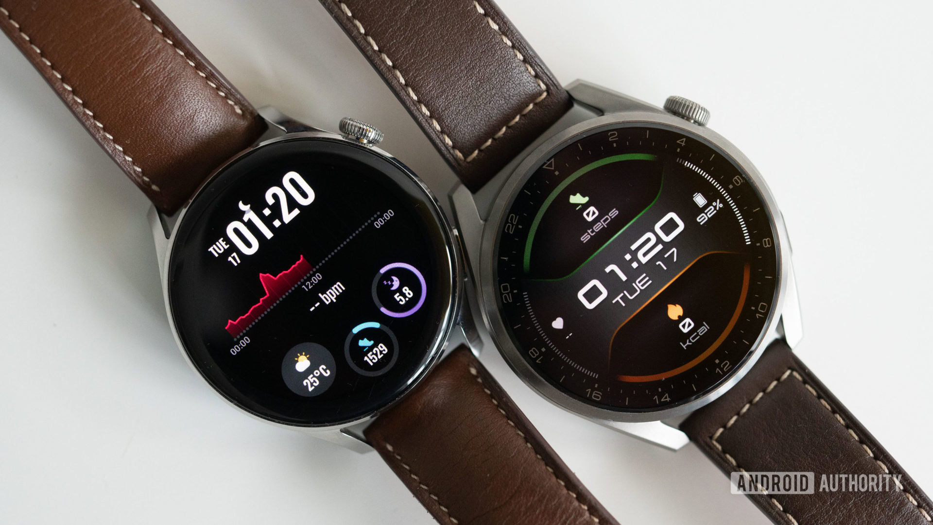 HUAWEI Watch 3 vs HUAWEI Watch 3 Pro size