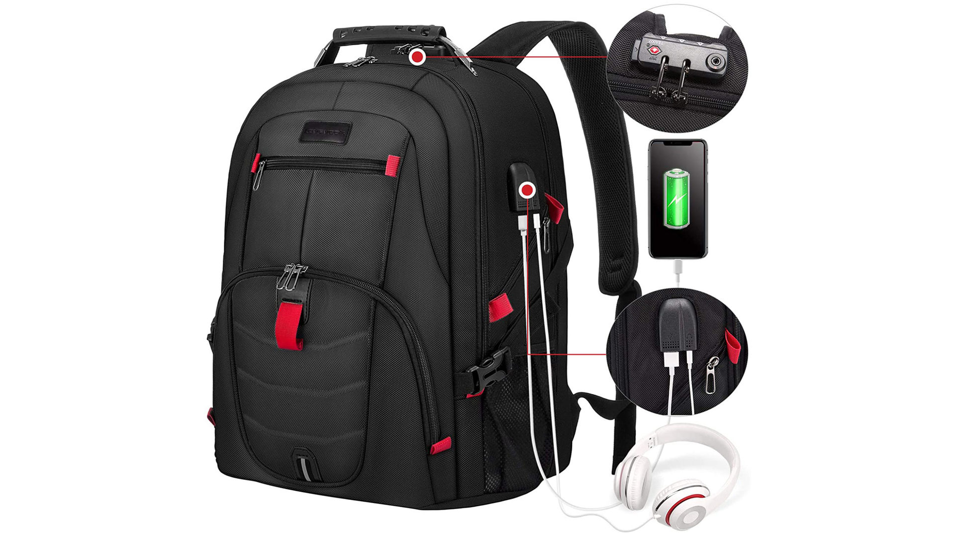 Lovevook Travel Laptop Backpack