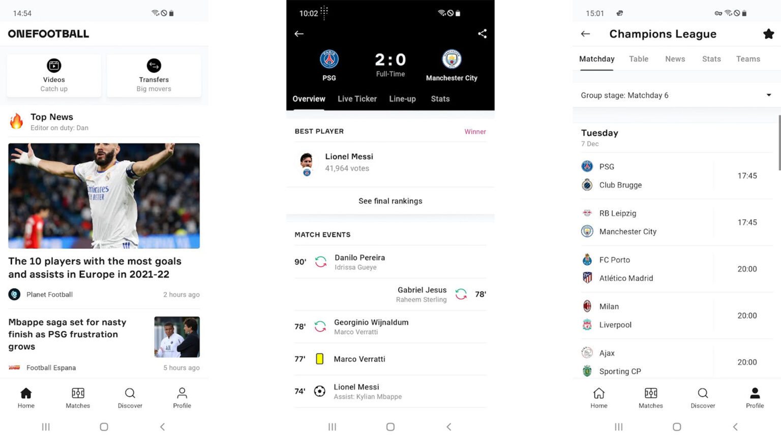 The best European football apps and soccer apps for Android