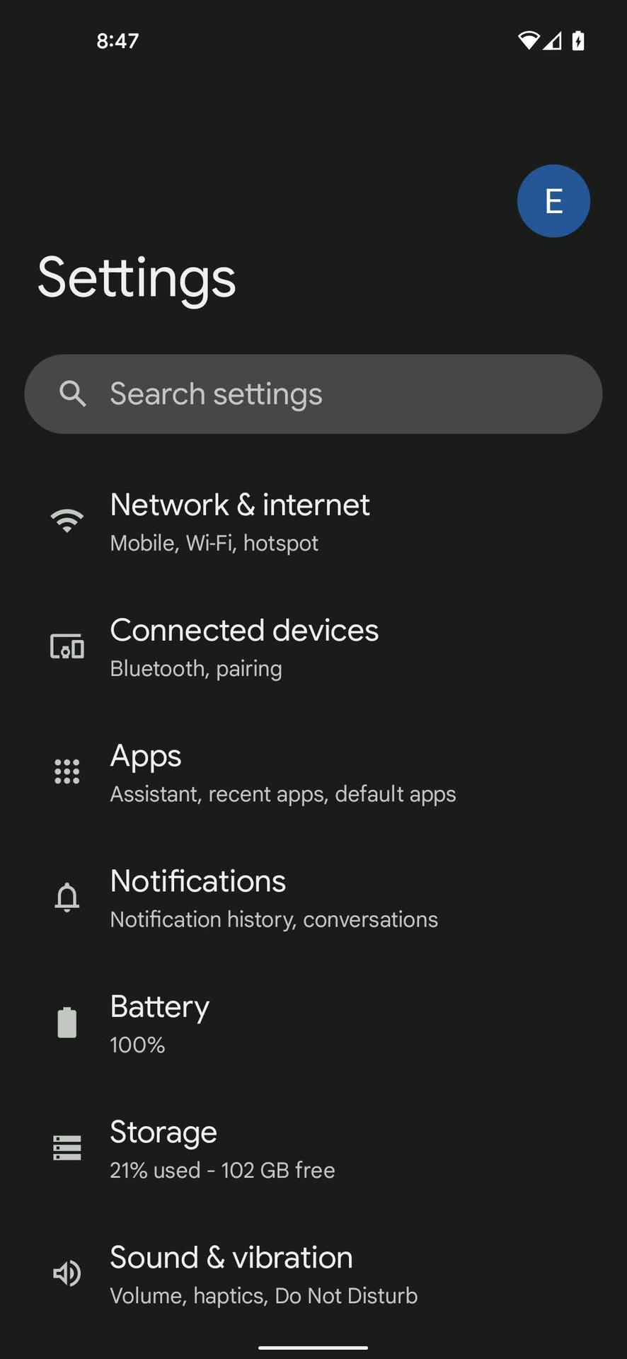Reset app defaults on Android 12 1