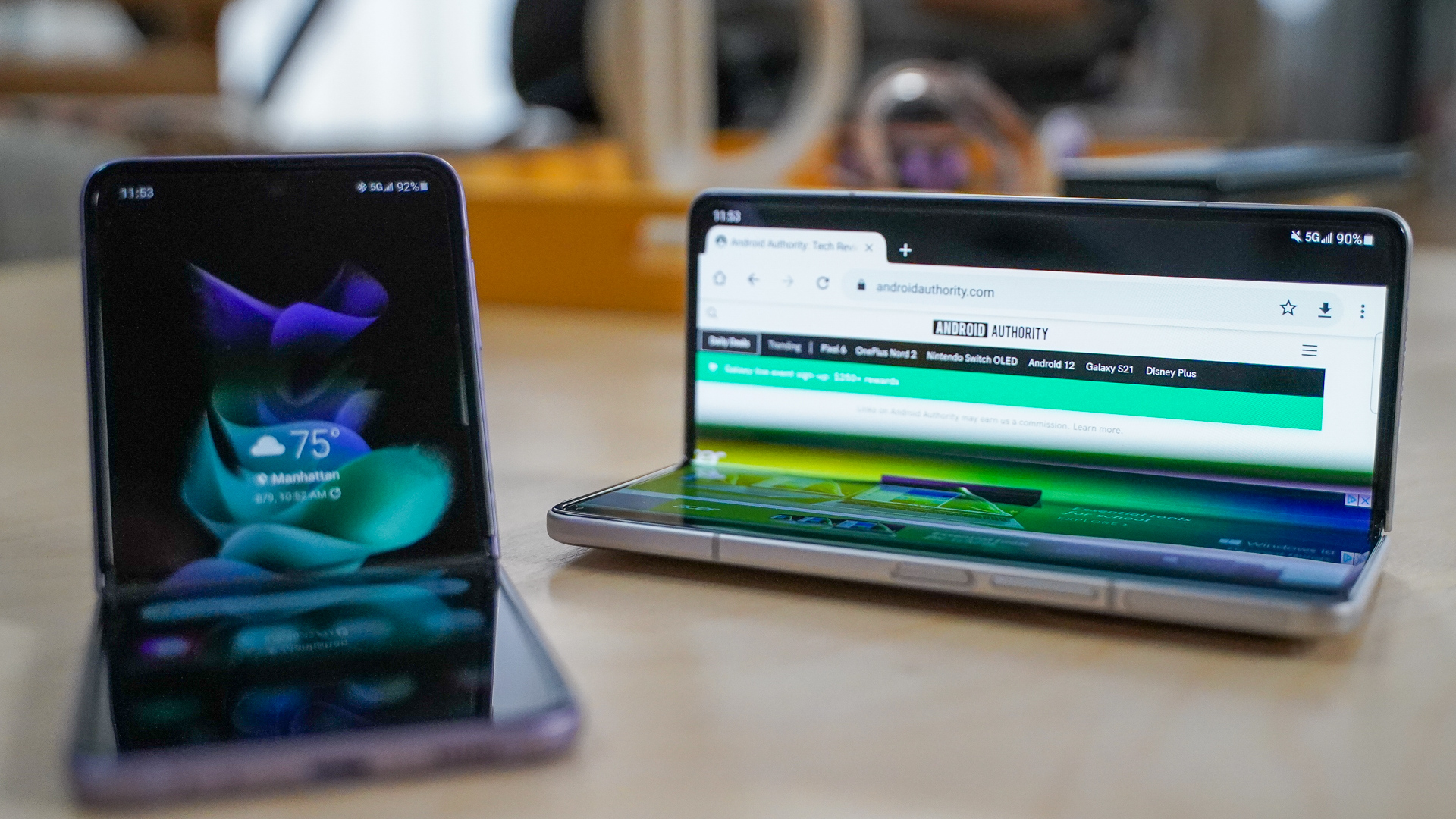 Samsung Galaxy Fold 3 and Flip 3 Unlocked