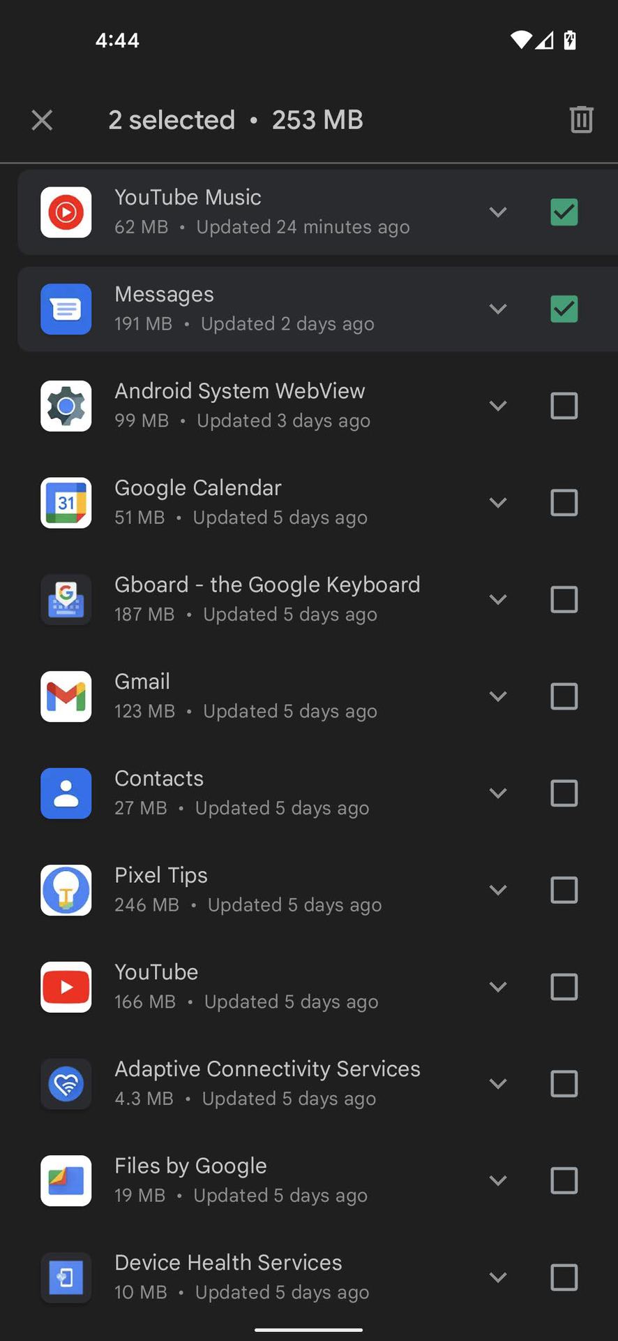 Uninstall apps on Google Play Store 3