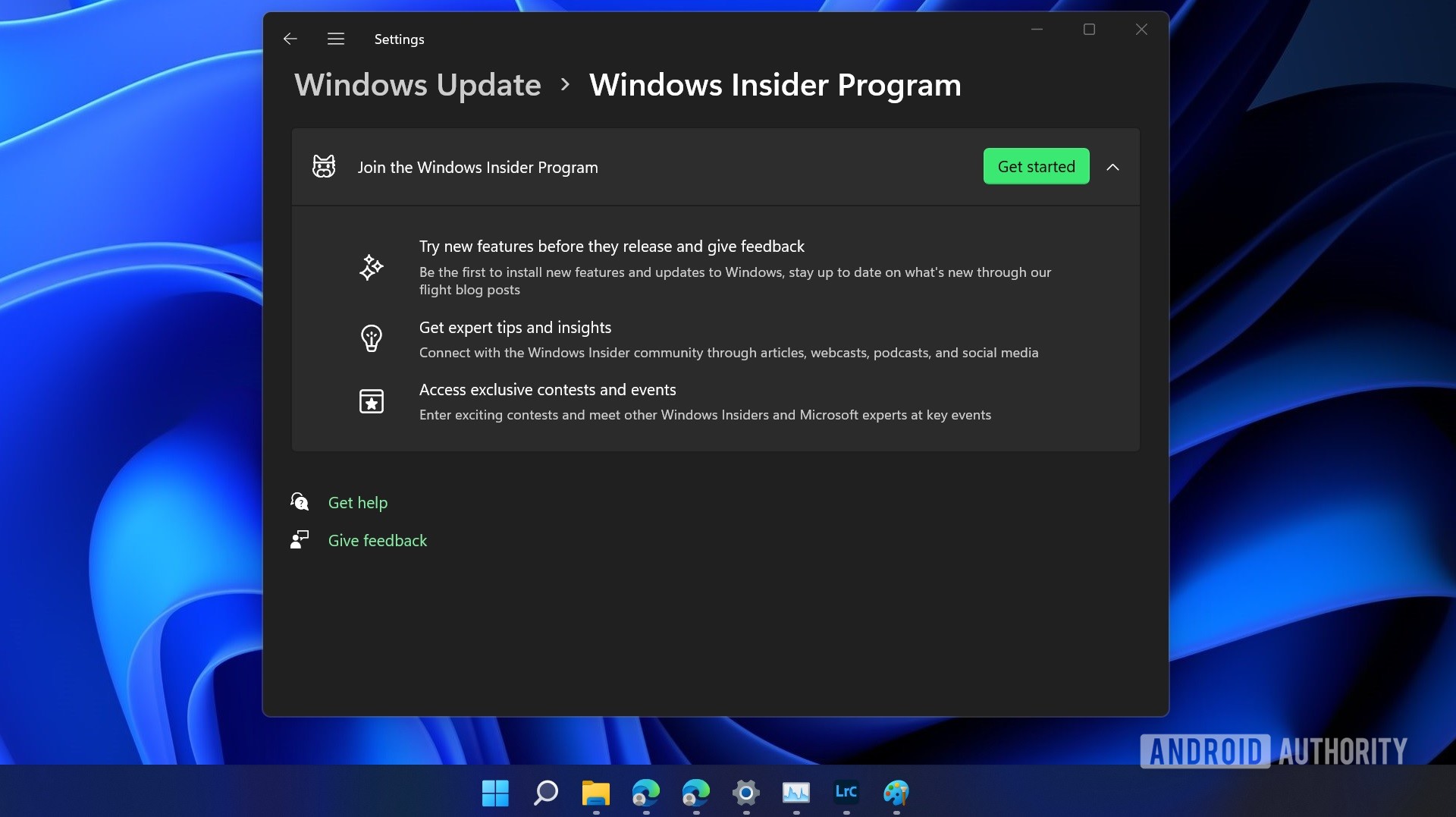 Windows 11 beta Windows Insider Program