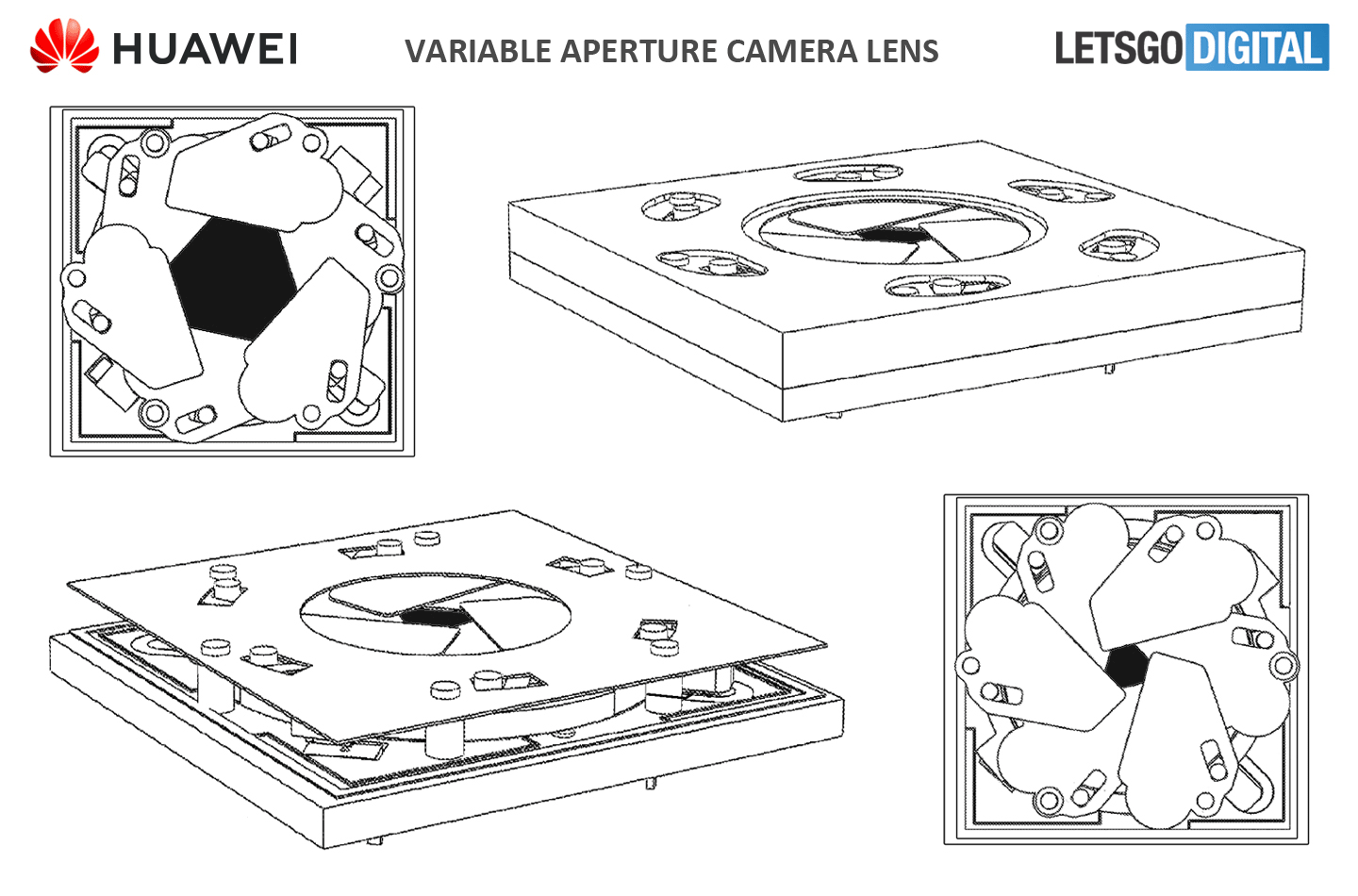 huawei variable aperture patent design