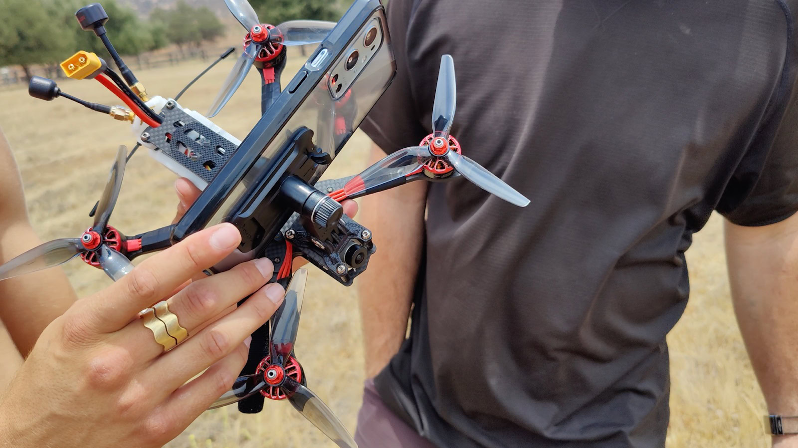 oneplus skydiving drone