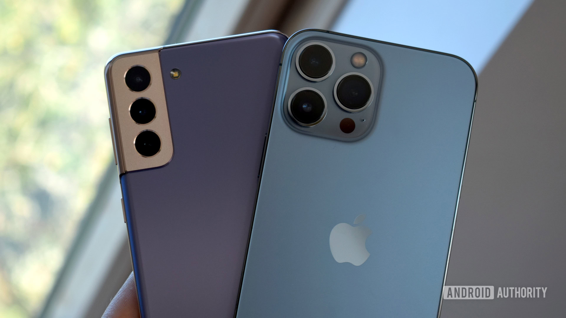 Apple iPhone 13 Pro Max vs Samsung Galaxy S21 Plus cameras