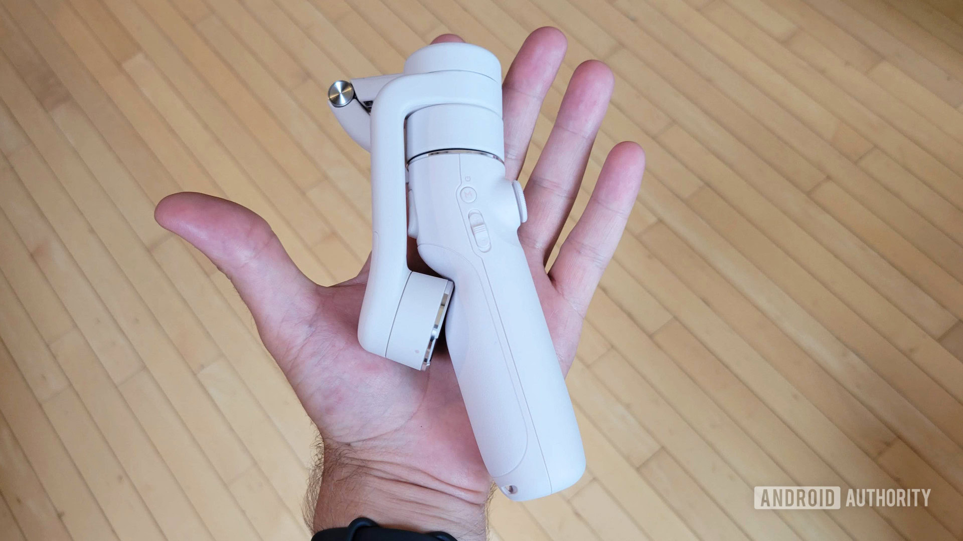 DJI OM 5 Review Folded In Hand