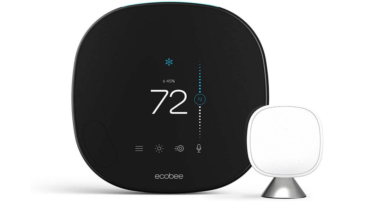 Ecobee Smart Thermostat with Voice Control Widget Image — fix smart home