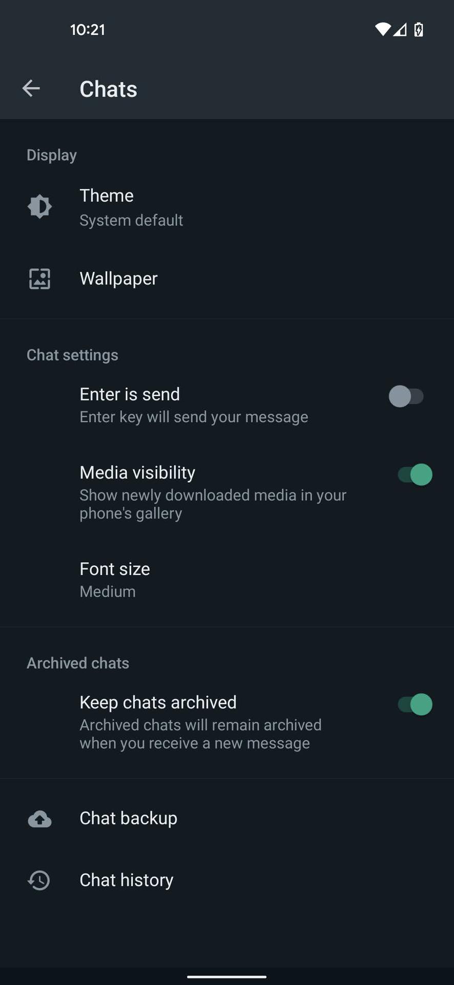 How to delete all WhatsApp chats 3