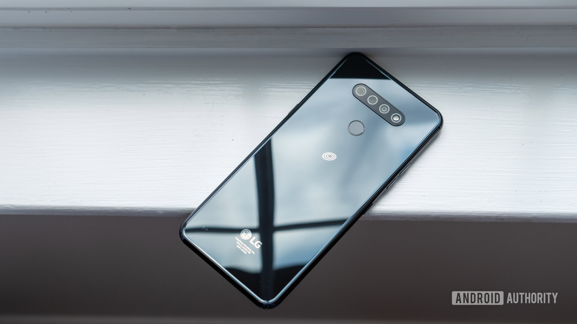 The LG Reflect back panel by a window