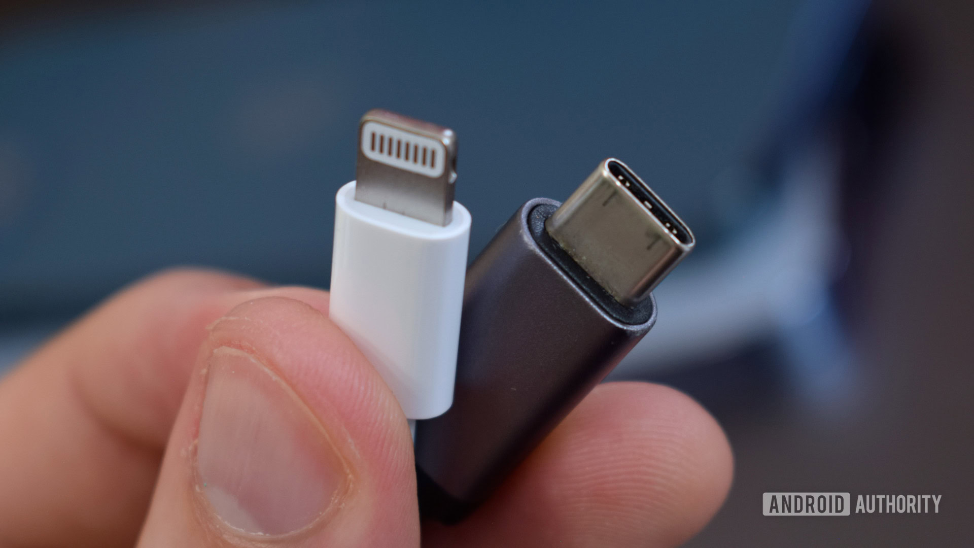 Lightning コネクタと USB C