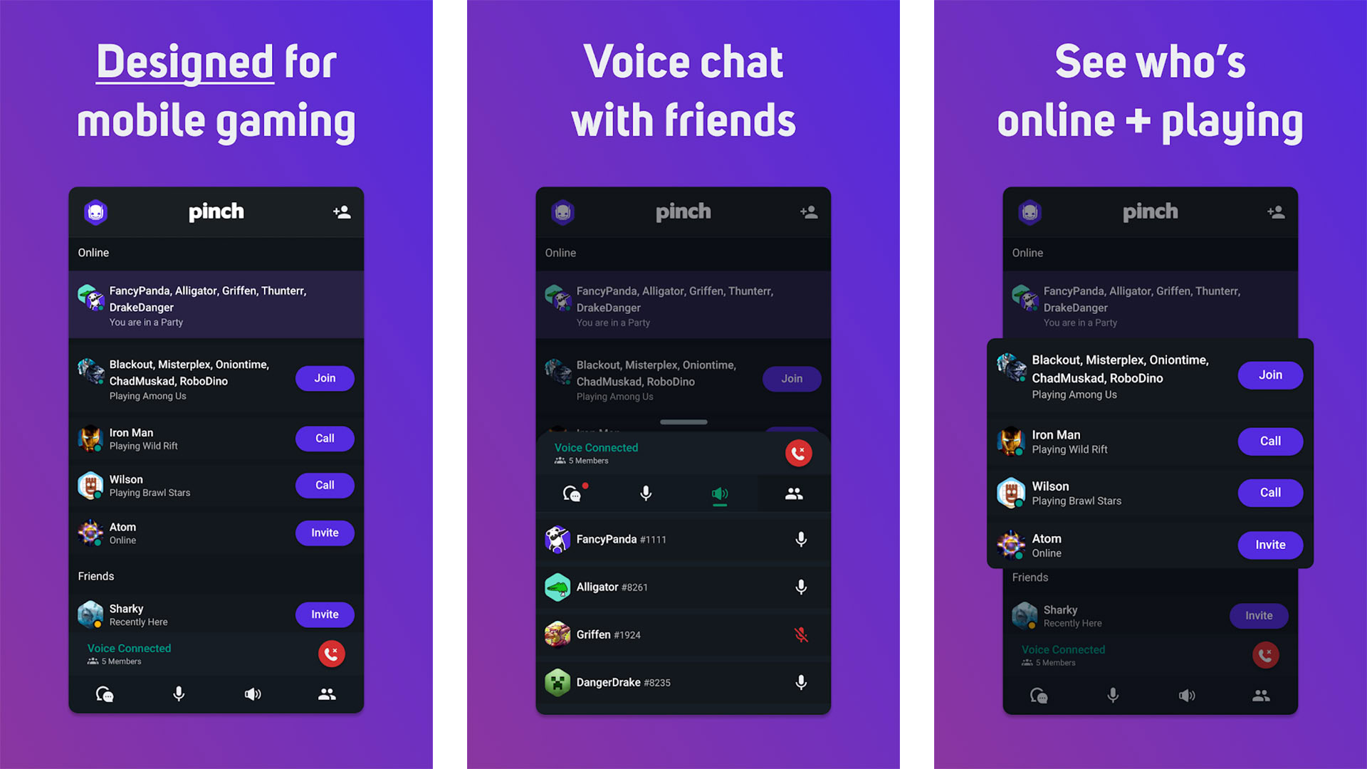 Gaming voice chat apps