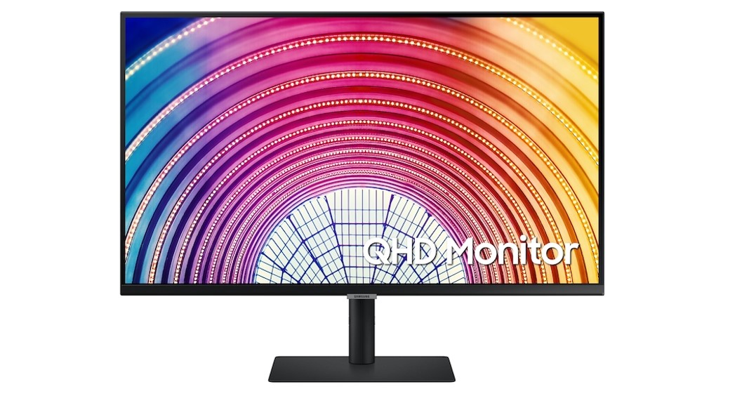 Impresión de imagen de monitor de alta resolución Samsung S60A QHD de 32 pulgadas