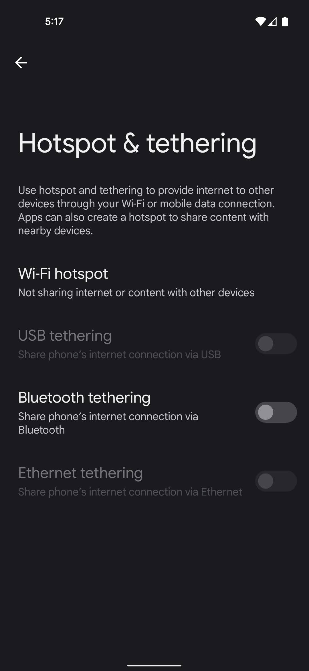 Set up Hotspot on Android 3