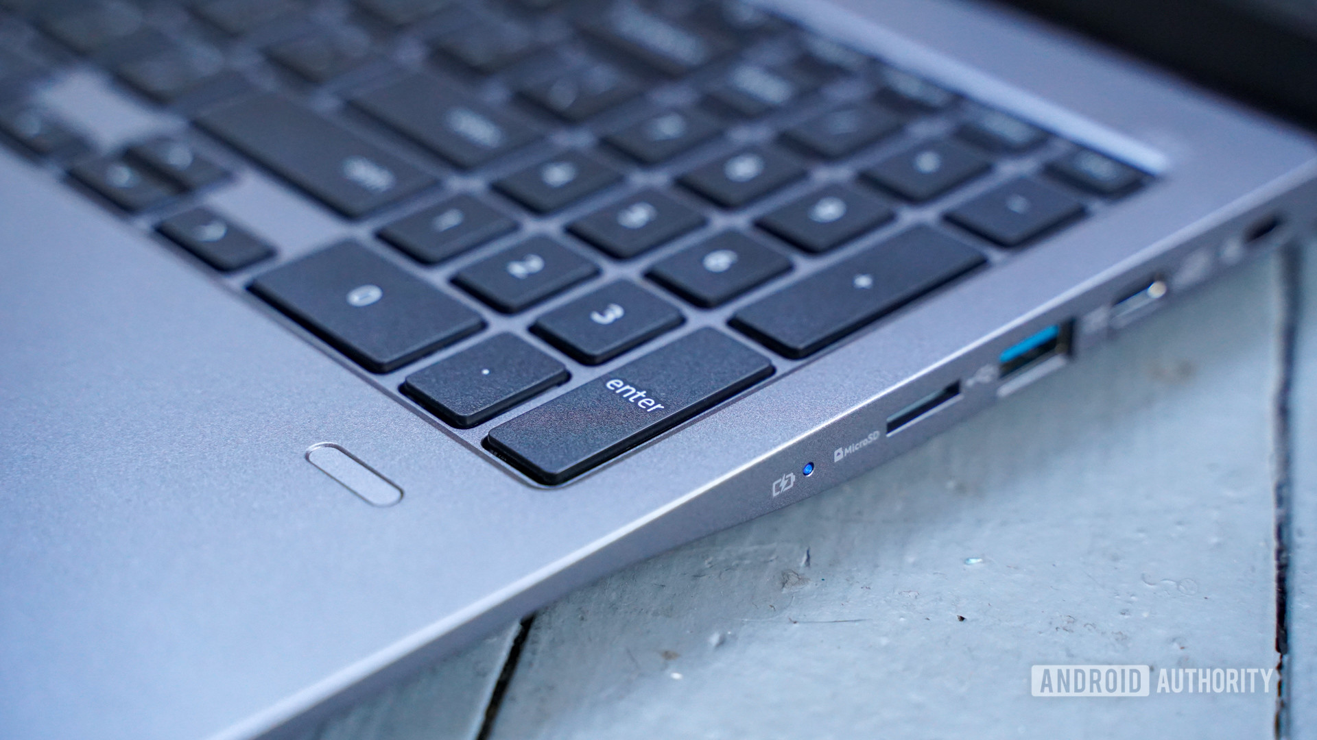 Acer Chromebook 515 fingerprint reader