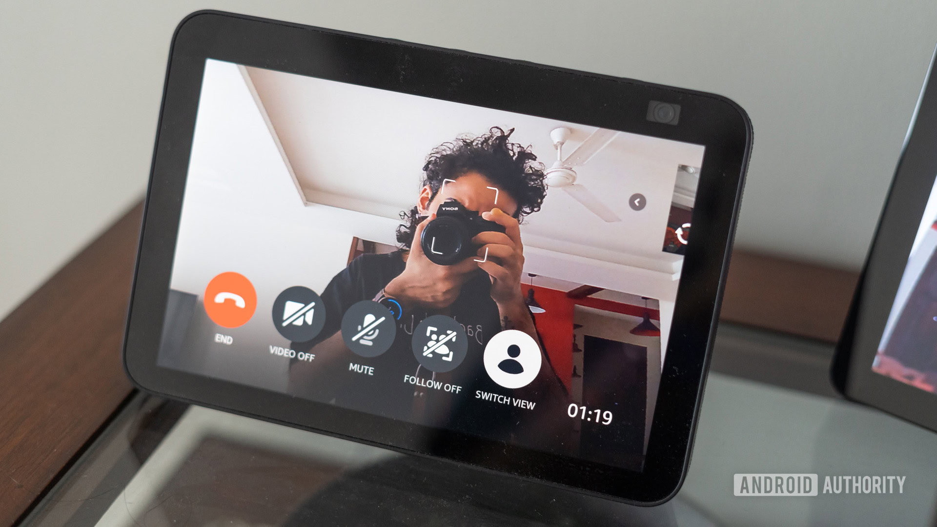 Amazon Echo Show 8 review camera following users