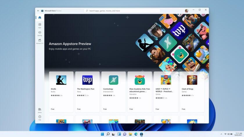 windows 11 running android apps