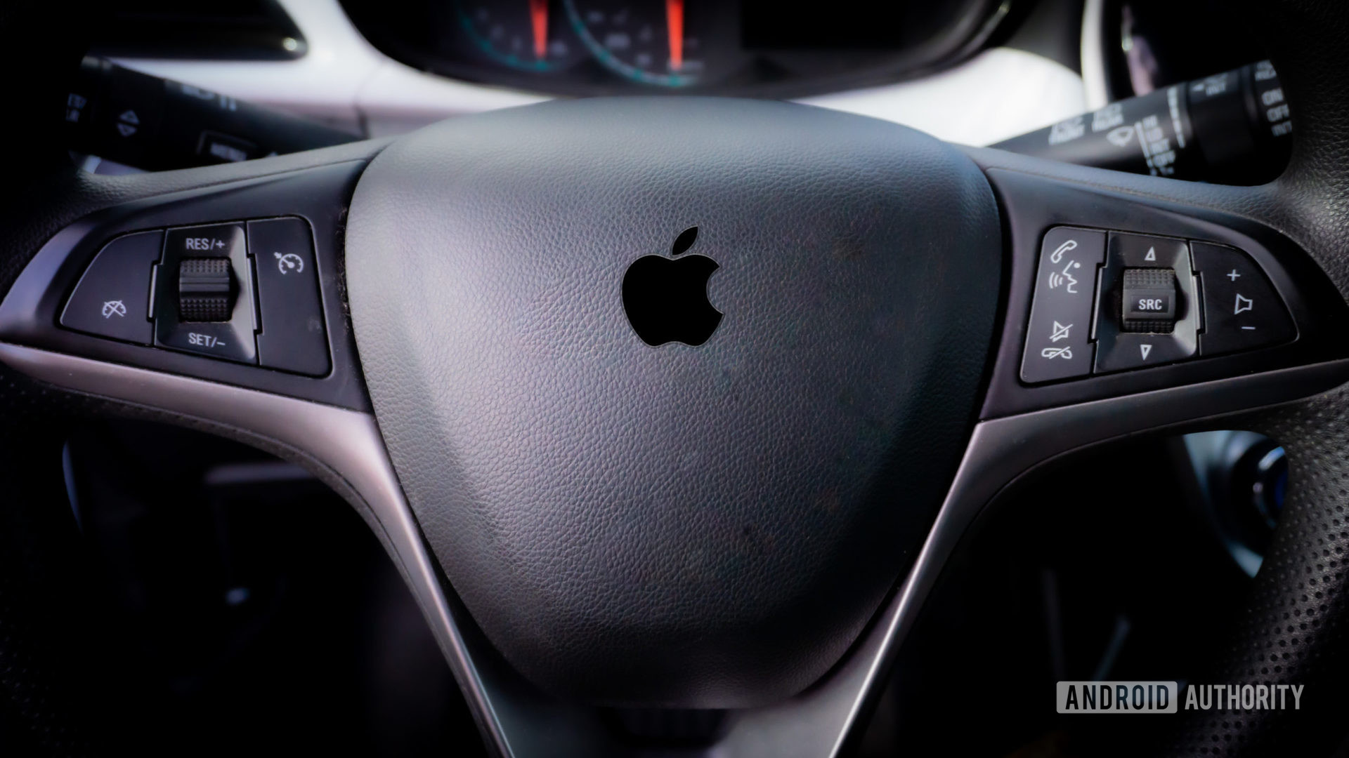 Apple Car Mockup interior