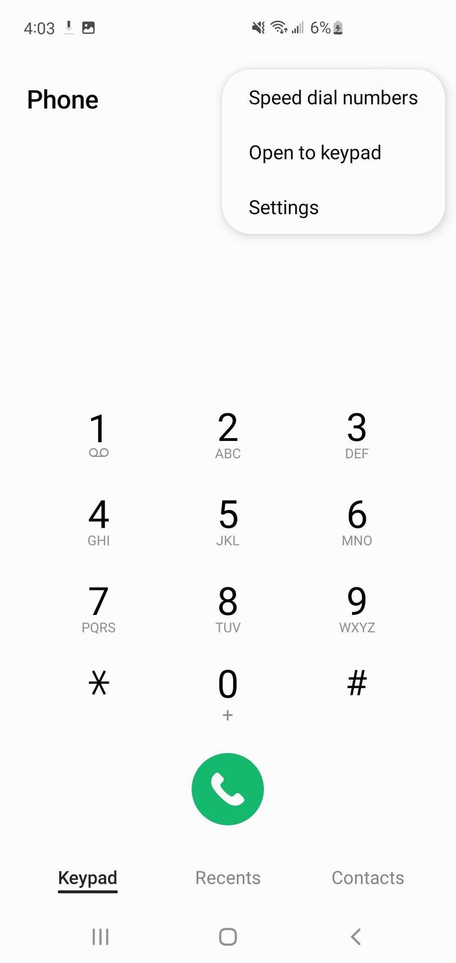 Block Samsung contacts on Phone 1
