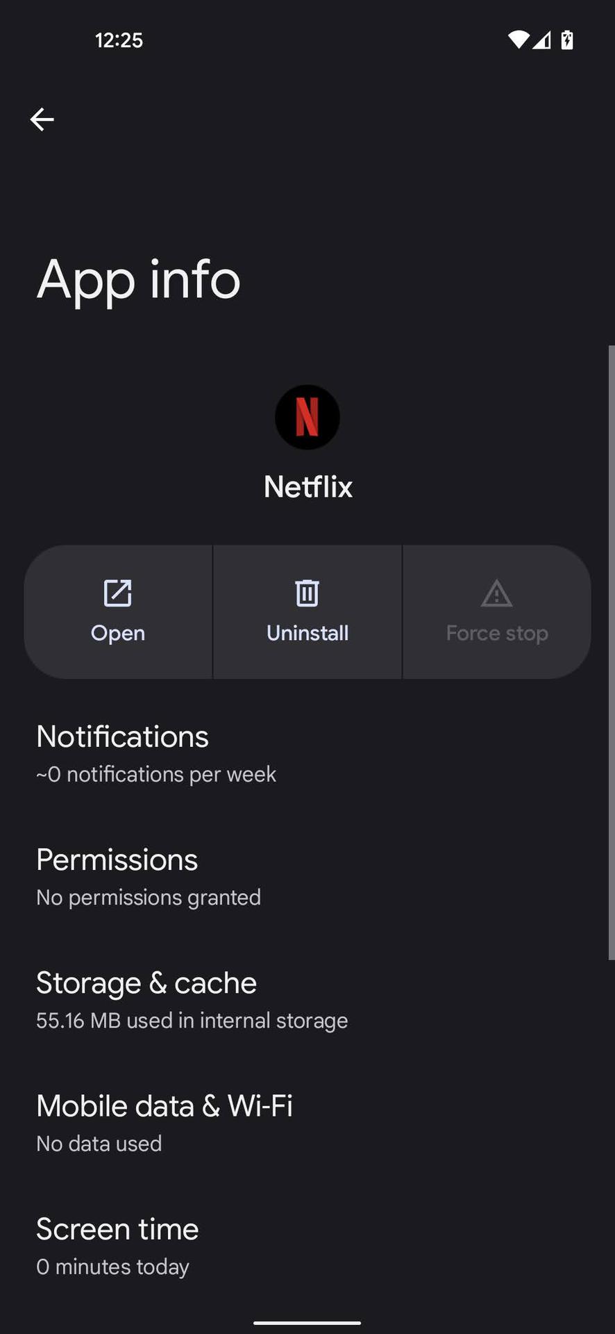 Clear cache on Netflix app 4