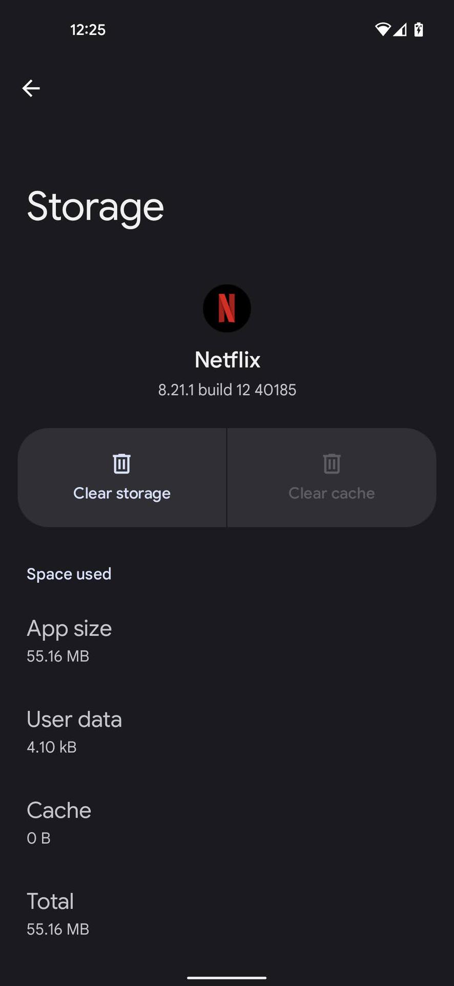 Clear cache on Netflix app 5