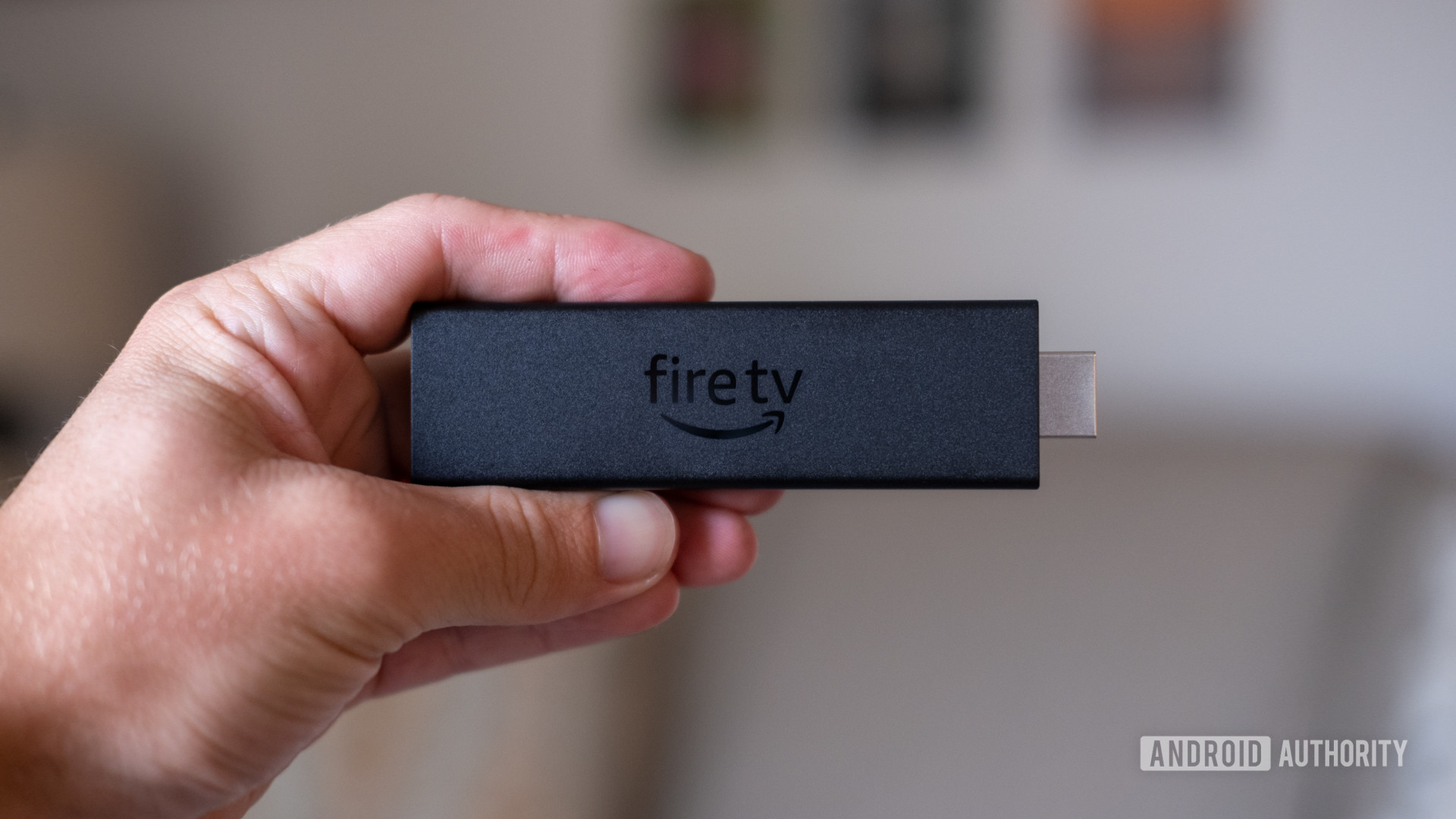 The Fire TV Stick 4K Max in hand