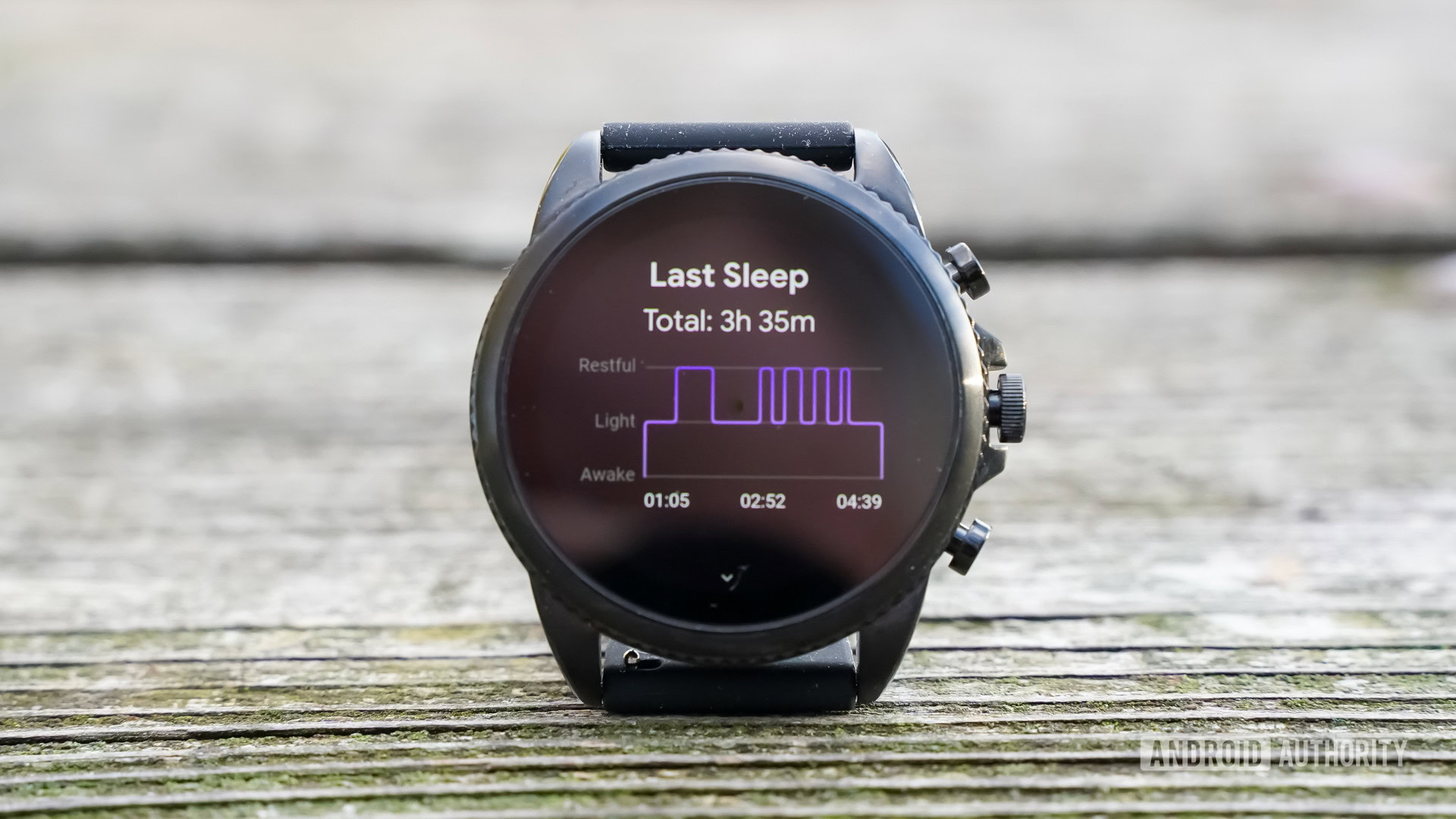 Fossil Gen 6 sleep tracking