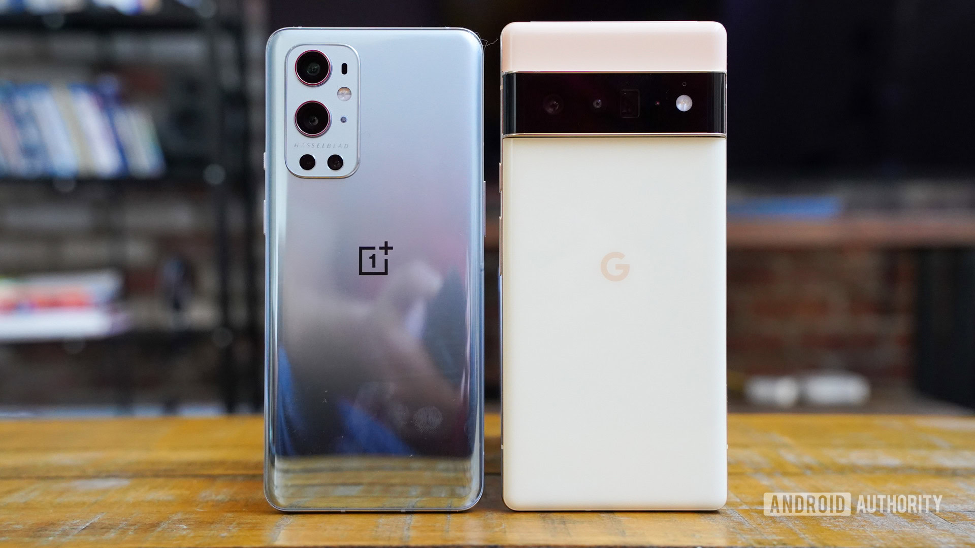 Google Pixel 6 Pro vs OnePlus 9 Pro rear