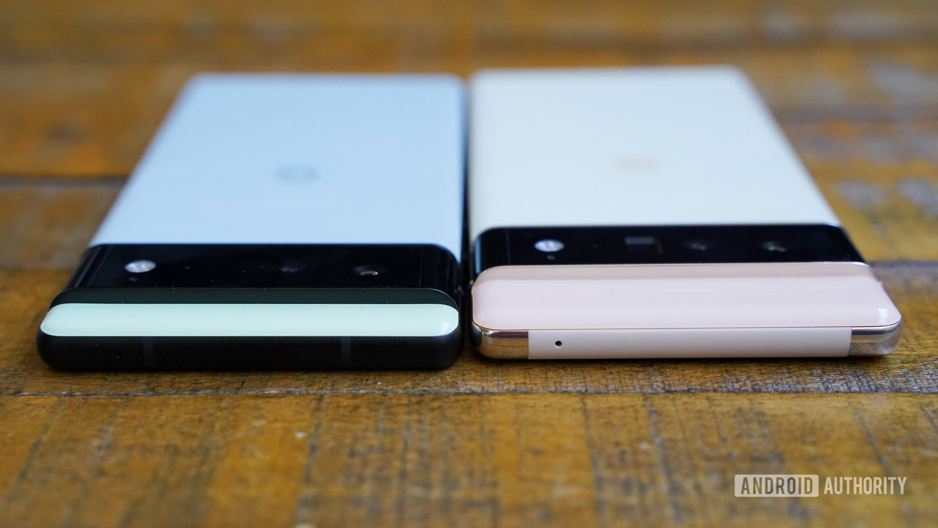 Google Pixel 6 and Pixel 6 Pro top edges