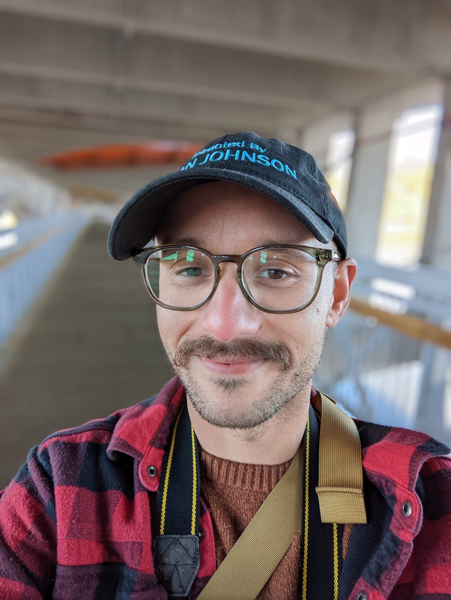 A selfie photo taken with the Google Pixel 6 portrait mode