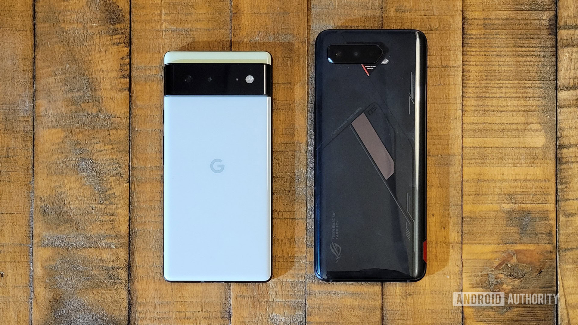 Google Pixel 6 vs Asus ROG Phone 5s Pro 1
