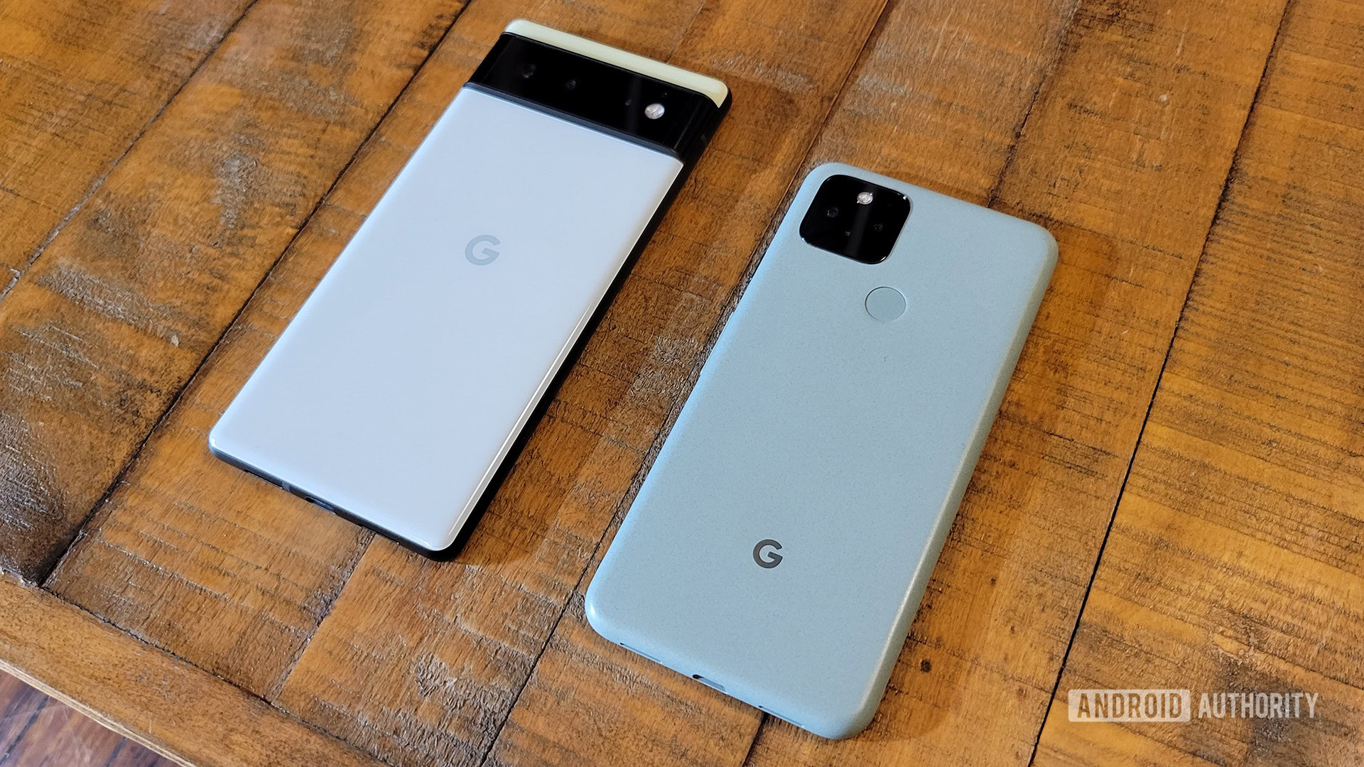 Google Pixel 6 vs Google Pixel 5 3