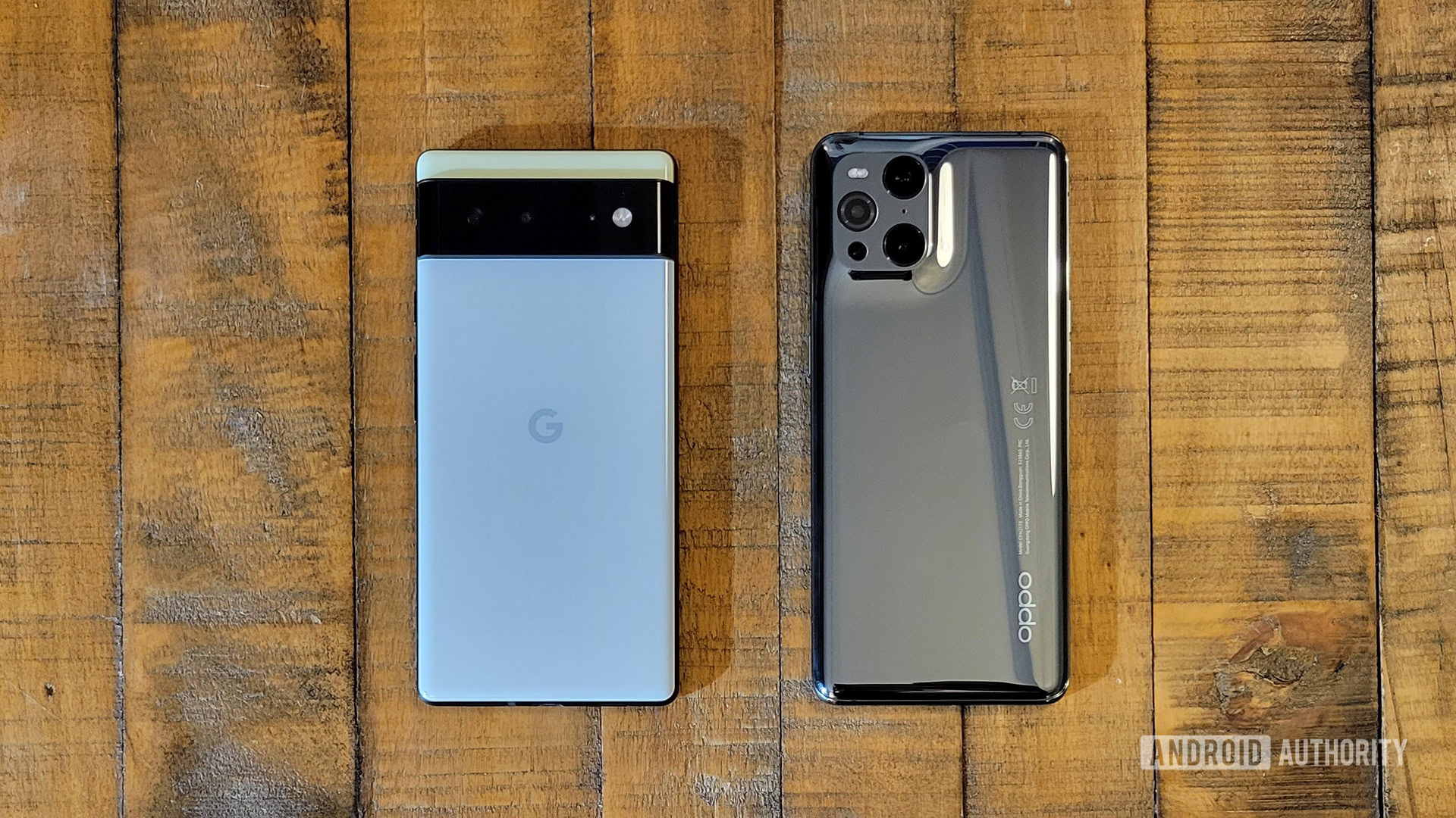 Google Pixel 6 vs OPPO Find X3 Pro 1