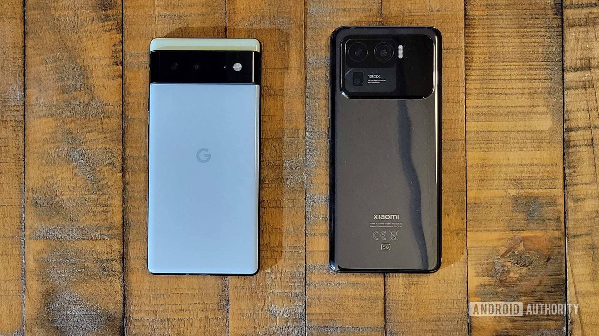 Google Pixel 6 vs Xiaomi Mi 11 Ultra 1