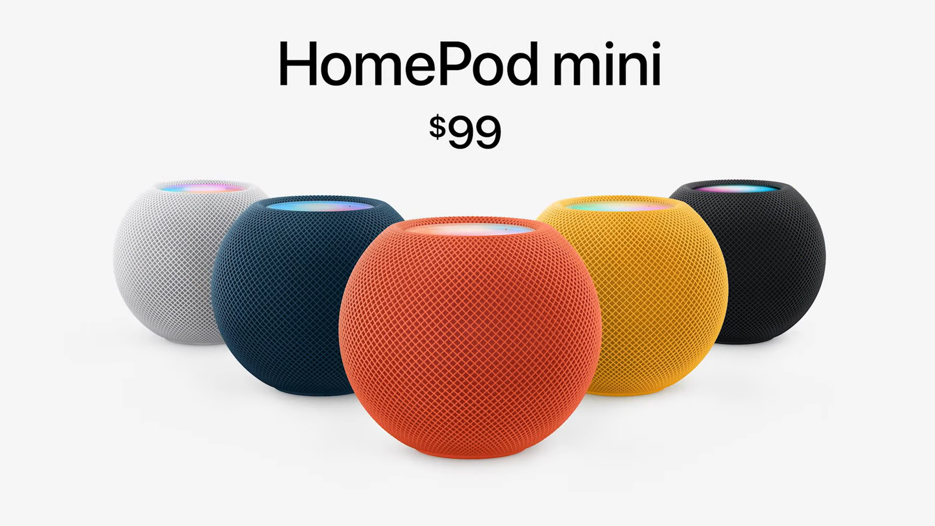 HomePod Mini Colors