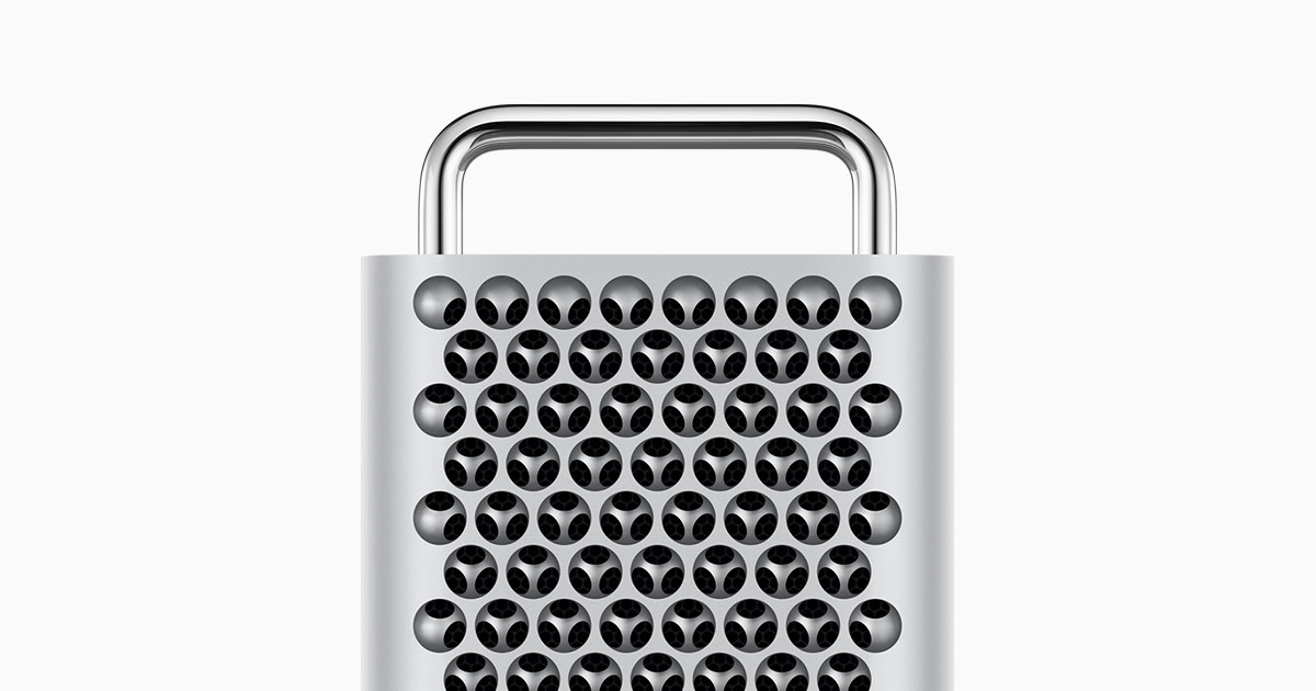 Mac Pro grille view
