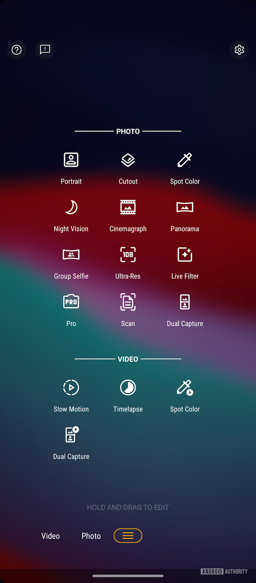 Motorola Edge 2021 Camera app 3