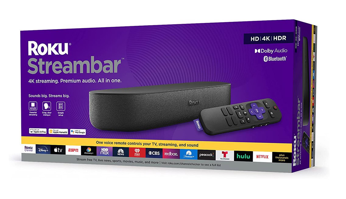 Image promotionnelle Roku Streambar