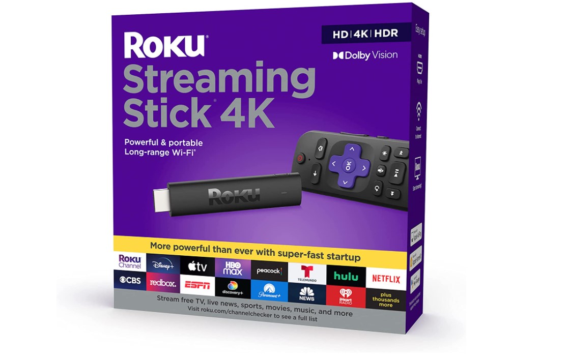Изображение виджета Roku Streaming Stick 4K 2021