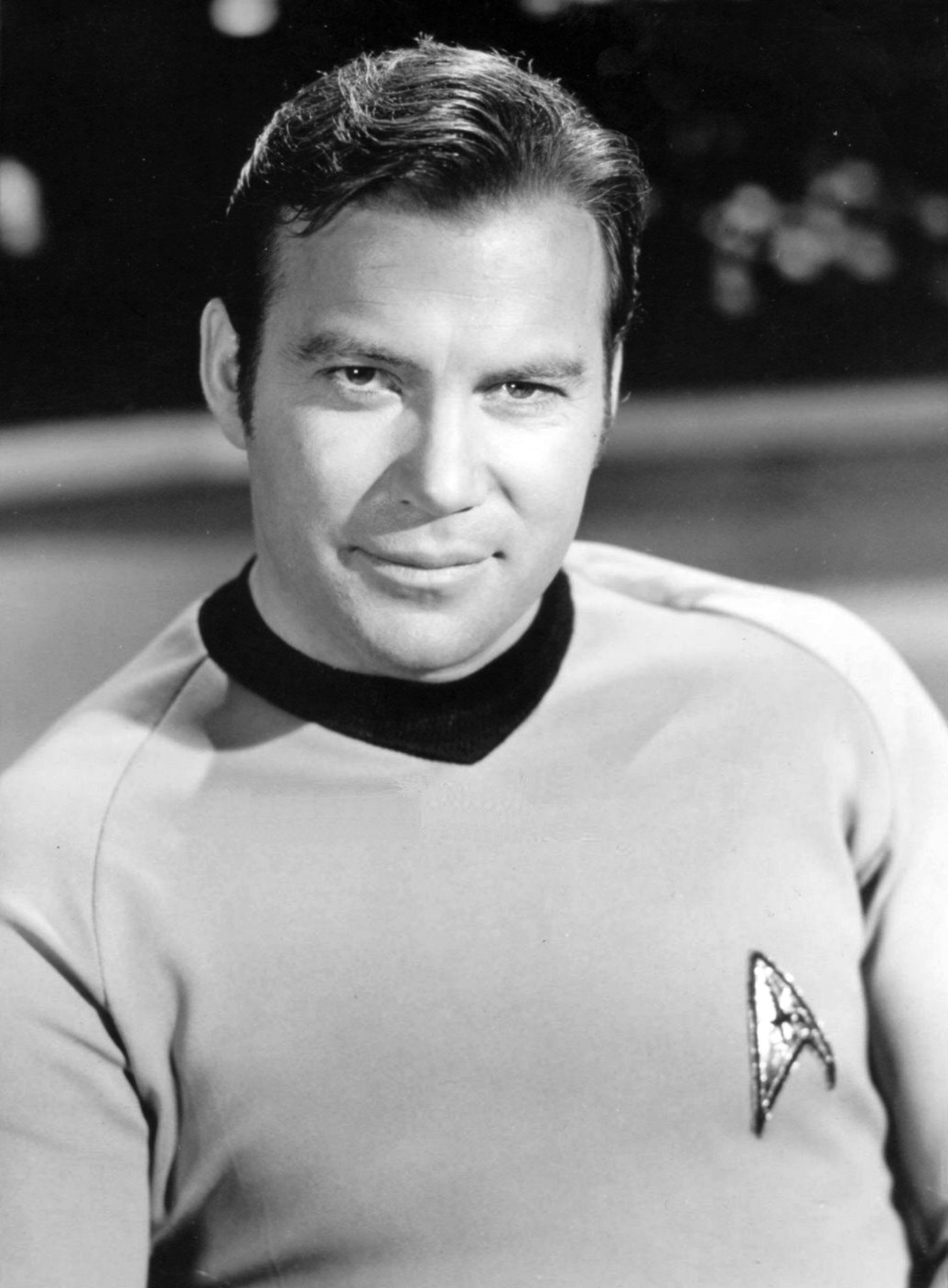 William Shatner as Captain Kirk in Star Trek