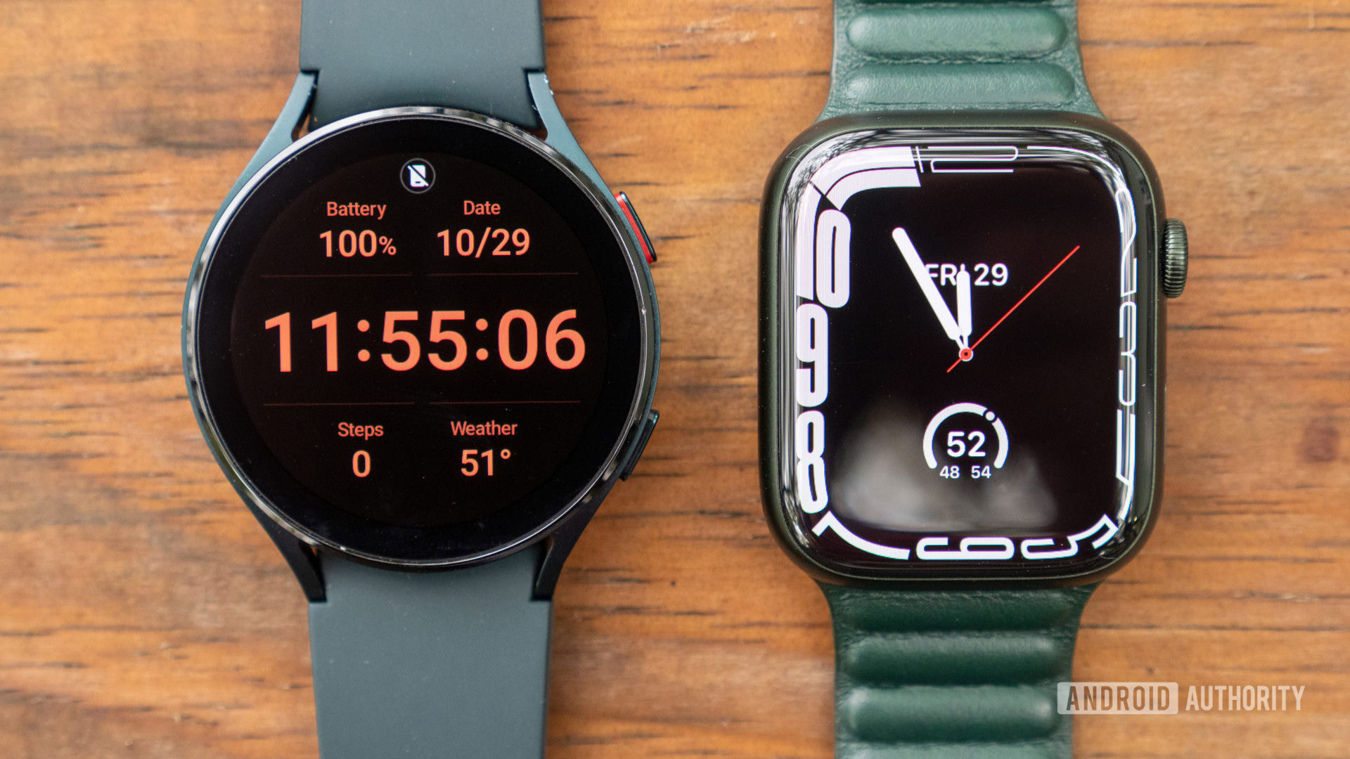 Samsung Galaxy Watch 5 vs. Apple Watch Series 7