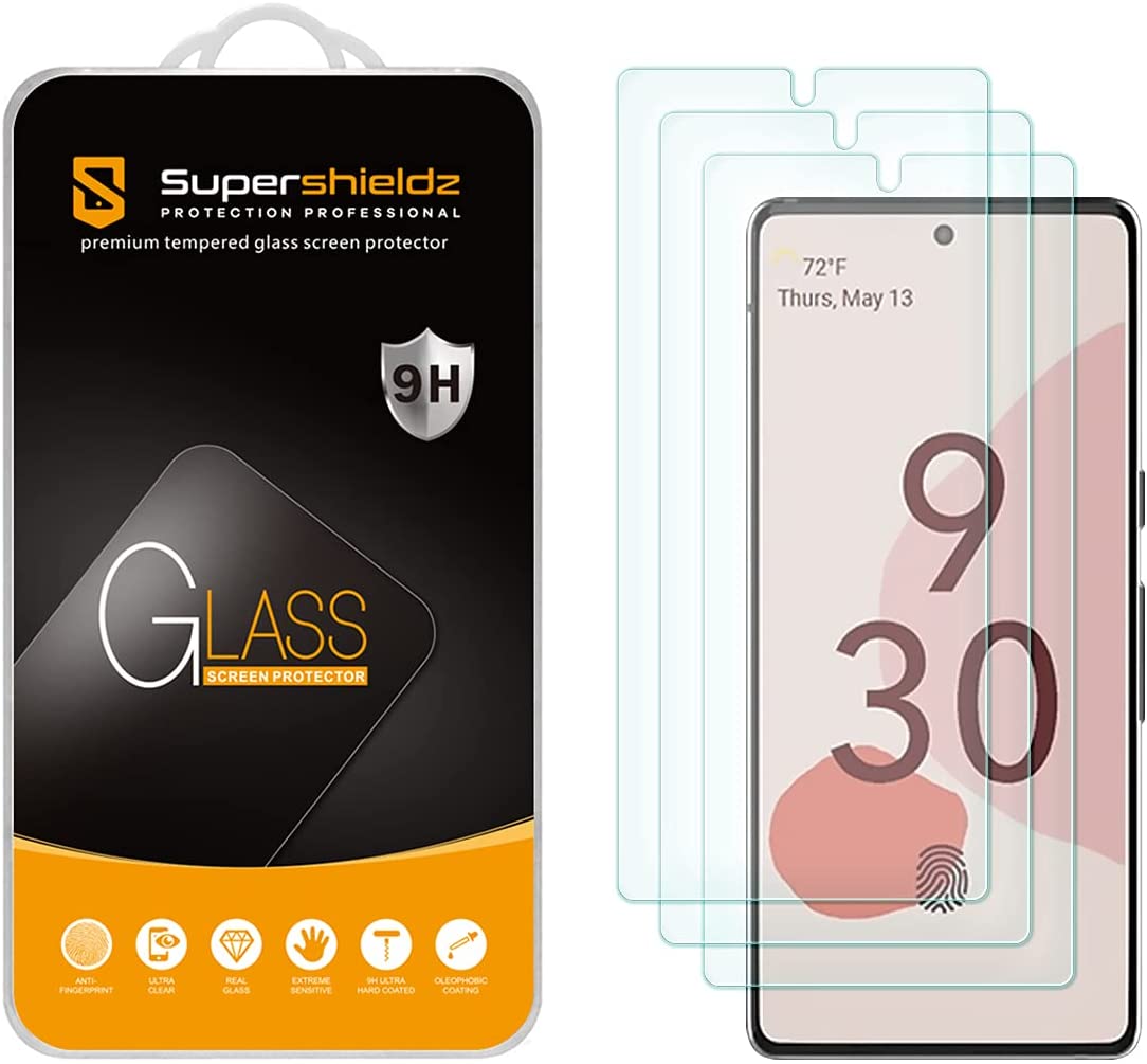 pixel 6 supershieldz tempered glass screen protector