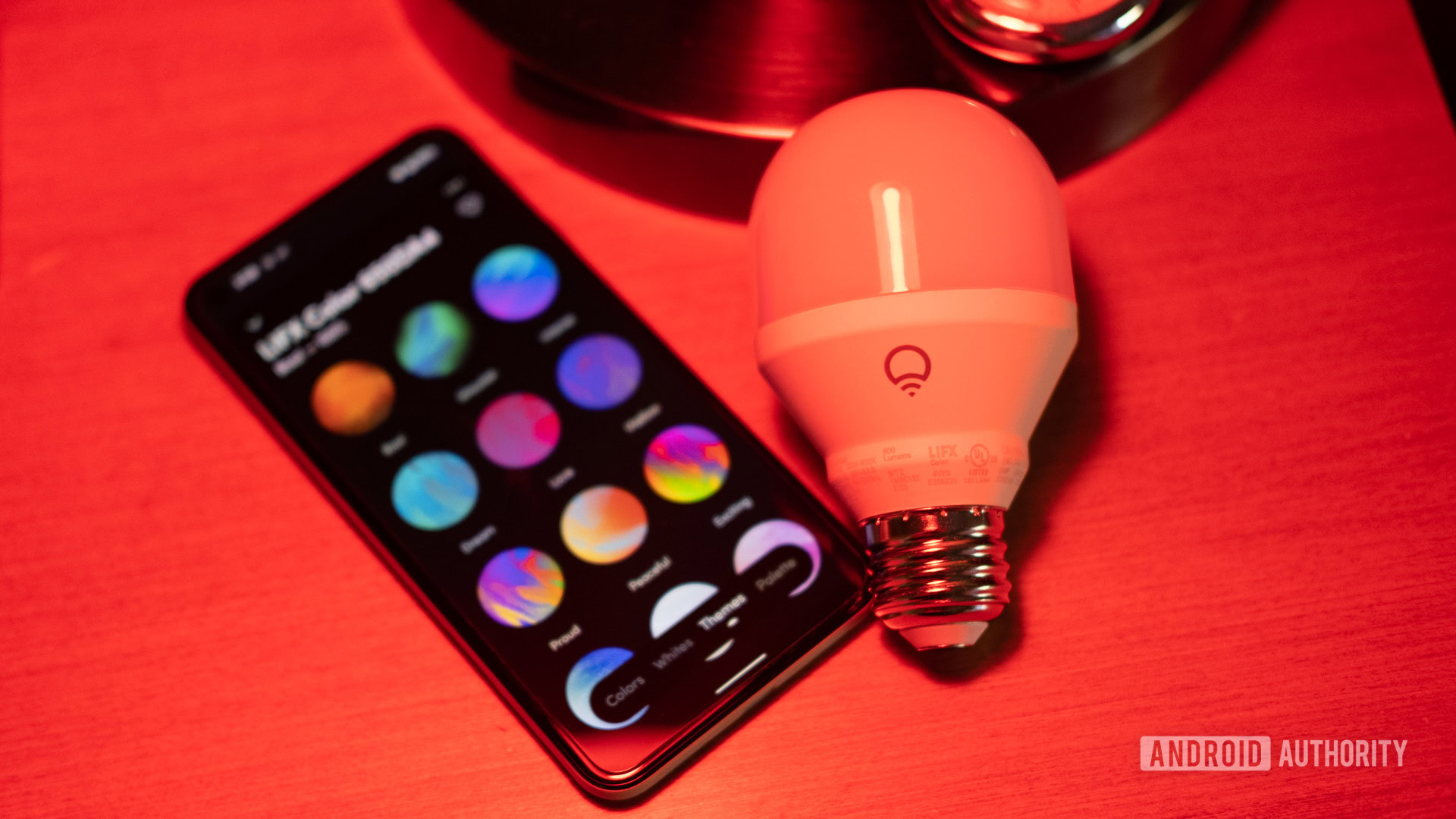 A close image of the LIFX Color