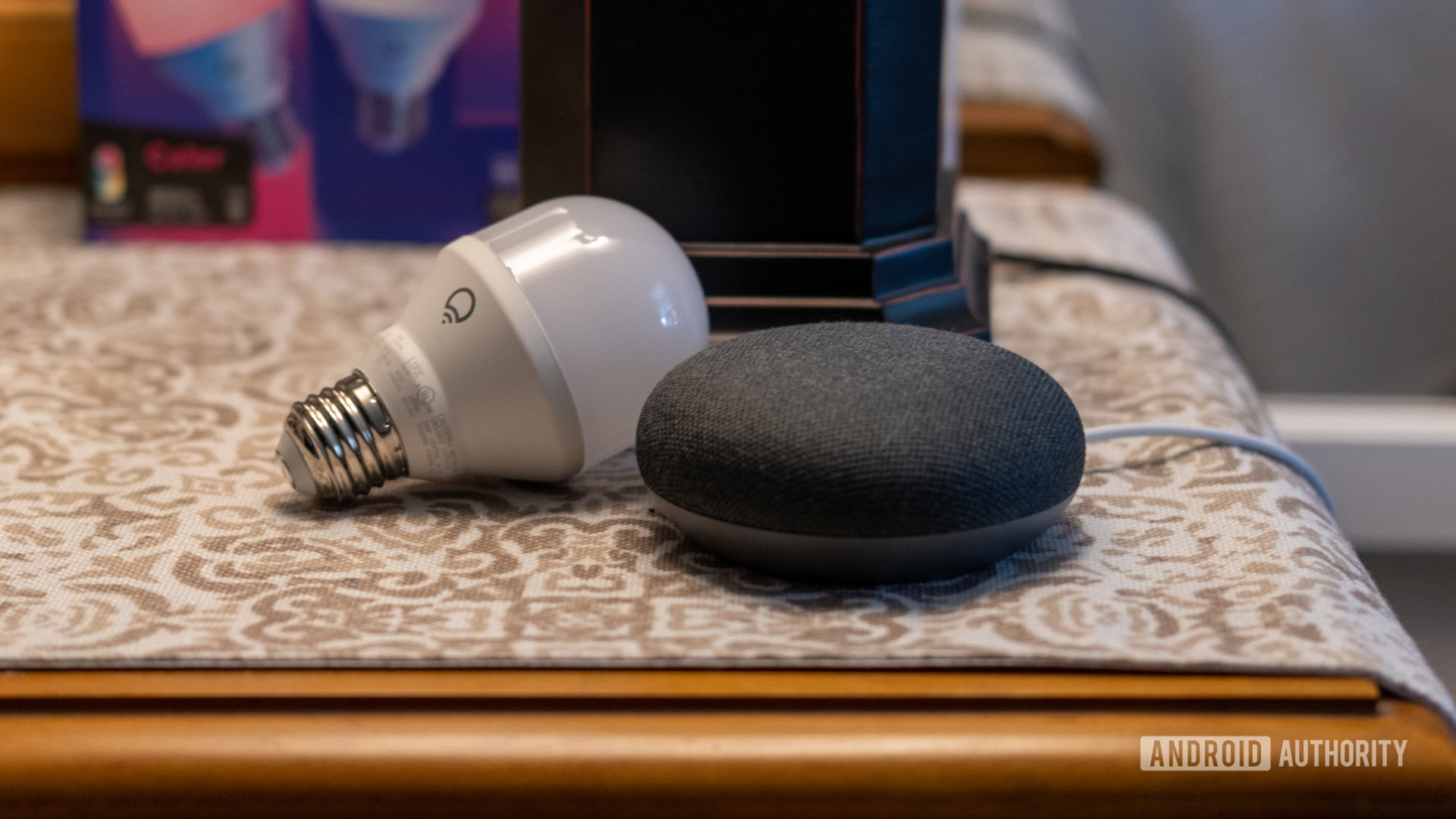 lifx smarter light con aplicación y google home luz natural