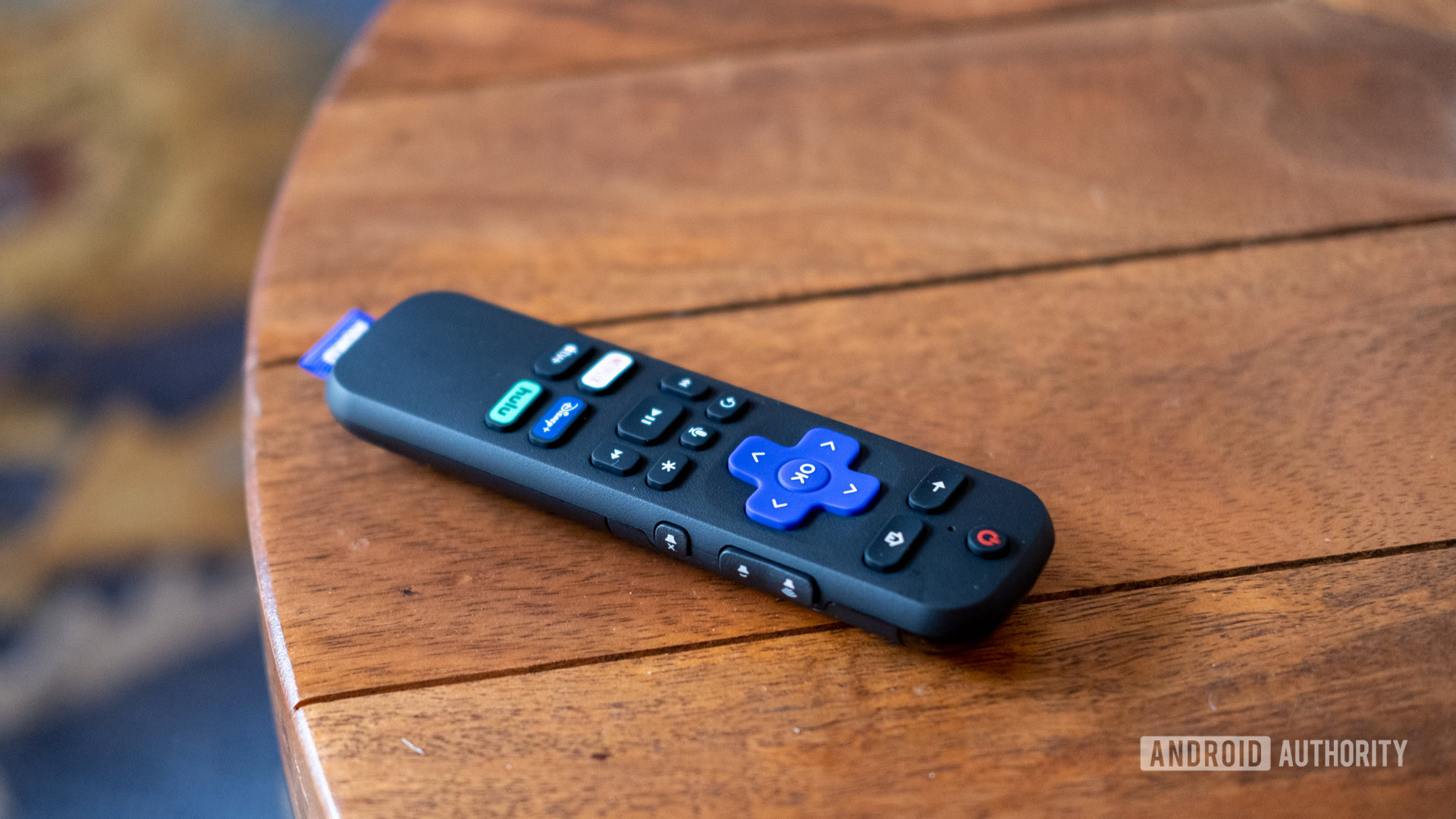 The Roku Streaming Stick 4K remote