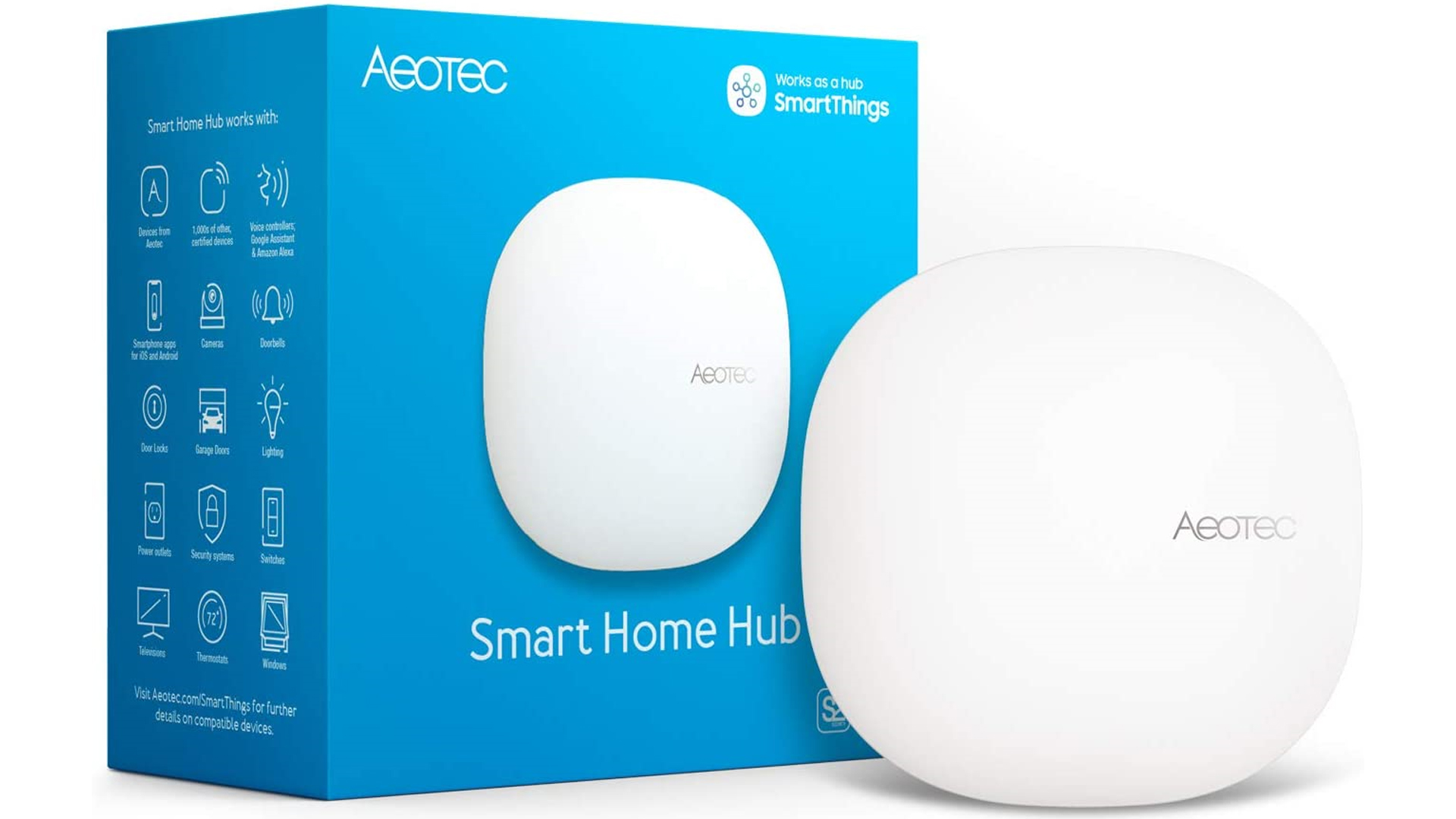 Aeotec's Smart Home Hub for SmartThings.